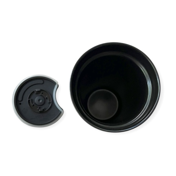 NWOT Starbucks Black Mermaid Ltd Ed Ceramic Traveler Tumbler Coffee Mug - 12 oz - Picture 10 of 11